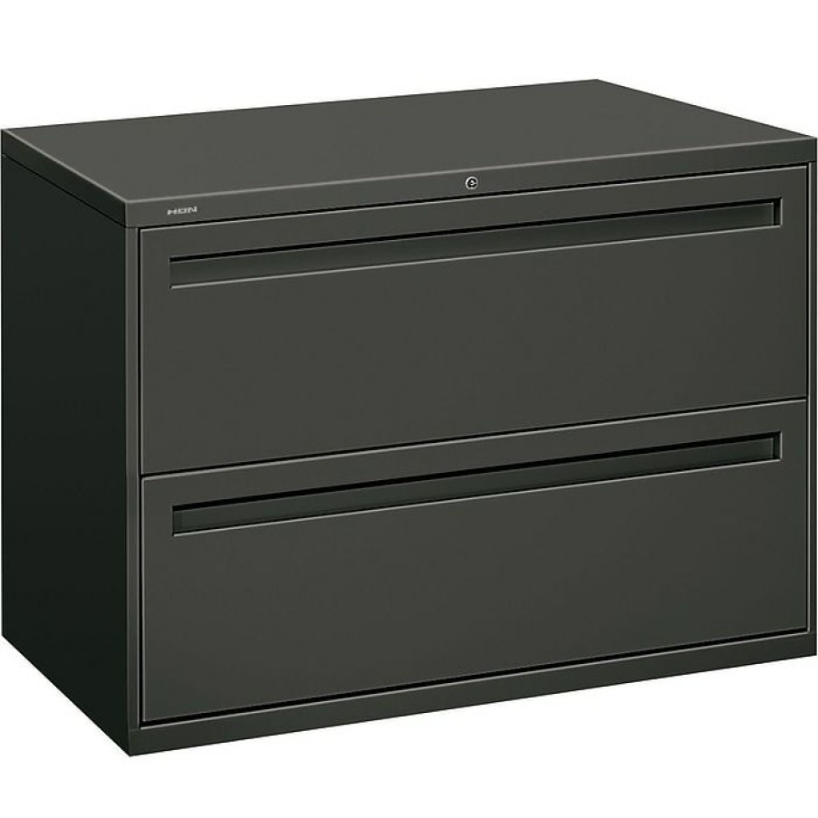 * Hon Brigade 700 Series Lateral File, 2-Drawer, Charcoal (792Ls)