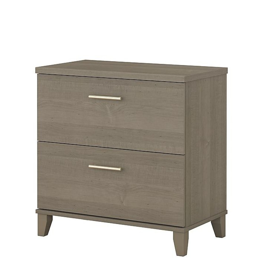 * Bush Furniture Somerset Lateral File Cabinet, Ash Gray (Wc81680)