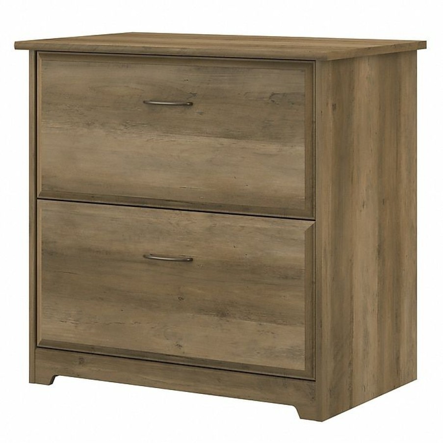 * Bush Furniture Cabot 2-Drawer Lateral File Cabinet, Letter/Legal, Reclaimed Pine, 31 (Wc31580-03)