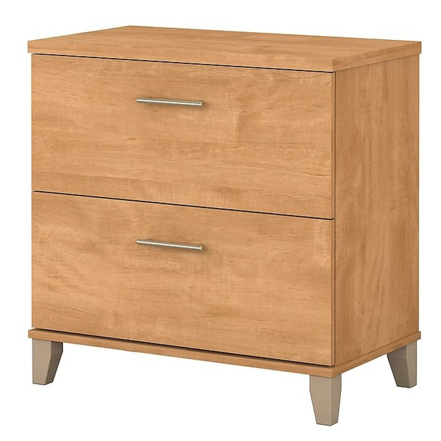 * Bush Furniture Somerset Lateral File Cabinet, Maple Cross (Wc81480)