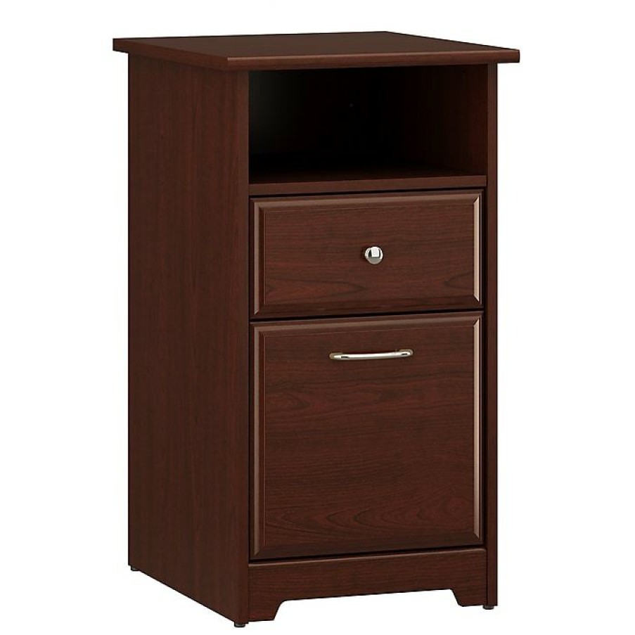 * Bush Furniture Cabot 2 Drawer File Cabinet, Harvest Cherry (Wc31452-03)