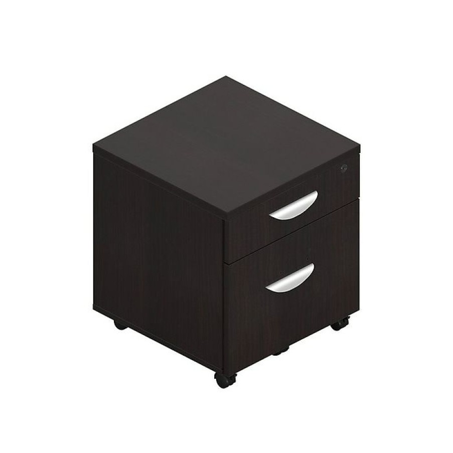 * Offices To Go Superior 2-Drawer Vertical File Cabinet, Locking, Letter/Legal, American Espresso, 22 (Tdsl22Bfmael)