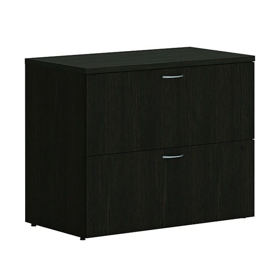 * Hon Mod 2-Drawer Lateral File Cabinet, Locking, Letter/Legal, Java Oak, 36 (Hlpllf3620L2.Lja1)