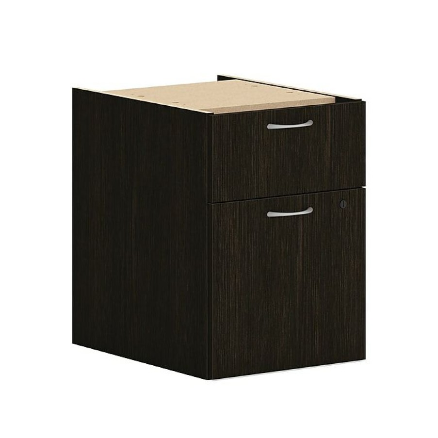 * Hon Mod 2-Drawer Vertical File Cabinet, Hanging Pedestal, Letter/Legal, Java Oak, 20 (Hlplphbf.Lja1)