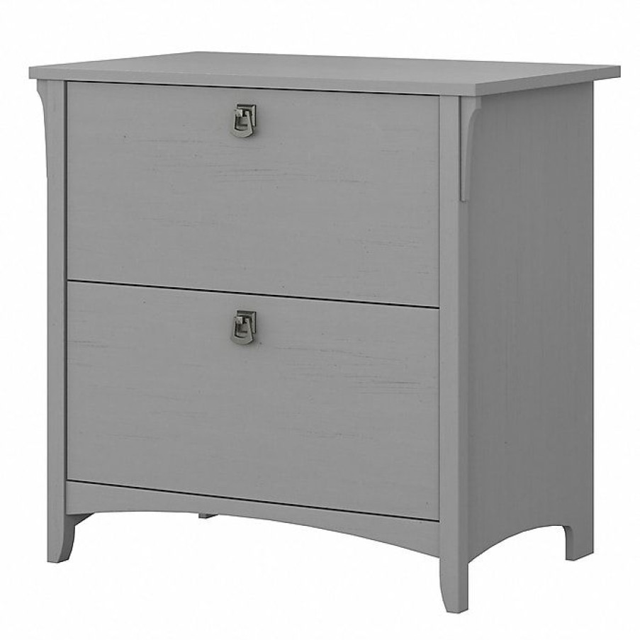 * Bush Furniture Salinas Lateral File Cabinet, Cape Cod Gray (Saf132Cg-03)