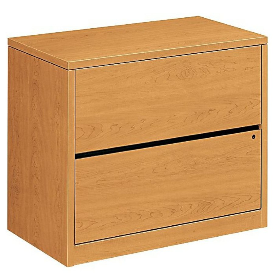 * Hon 10500 Series 2 Drawer Lateral File Cabinet, Harvest, 36 W (Hon10563Cc)