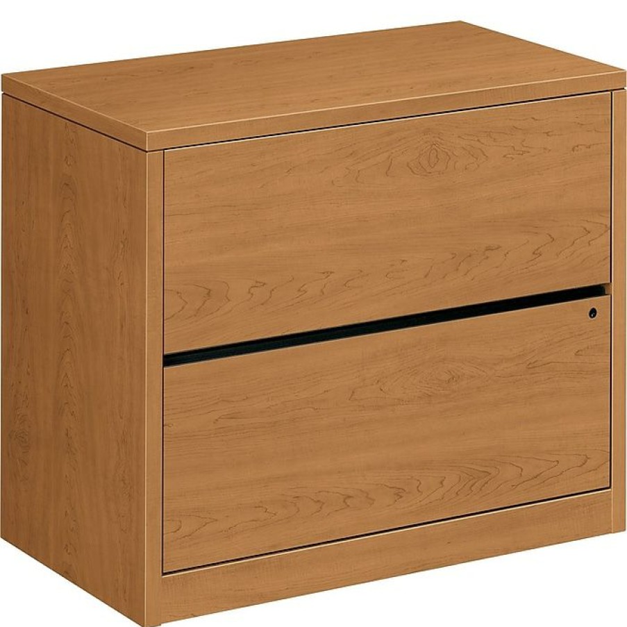 * Hon 10500 Series 2 Drawer Lateral File Cabinet, Harvest, 36 W (Hon10563Cc)