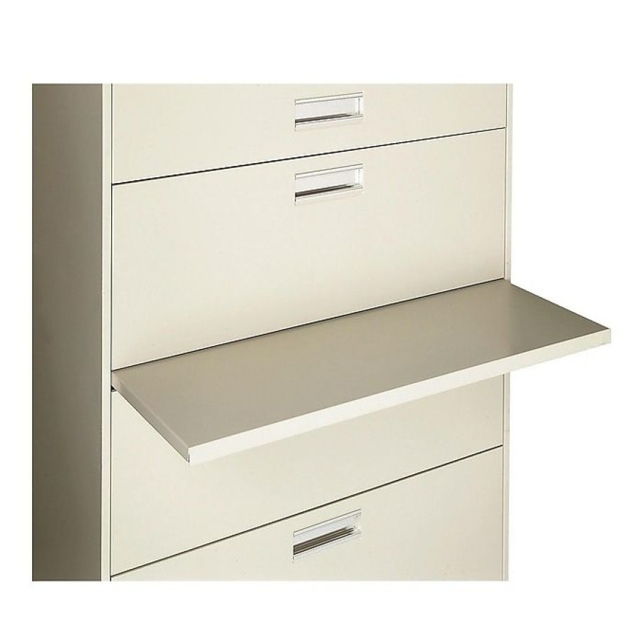 * Hon Brigade 600 Series 5-Drawer Lateral File Cabinet, Locking, Letter/Legal, Gray, 30 W (H675.L.Q)