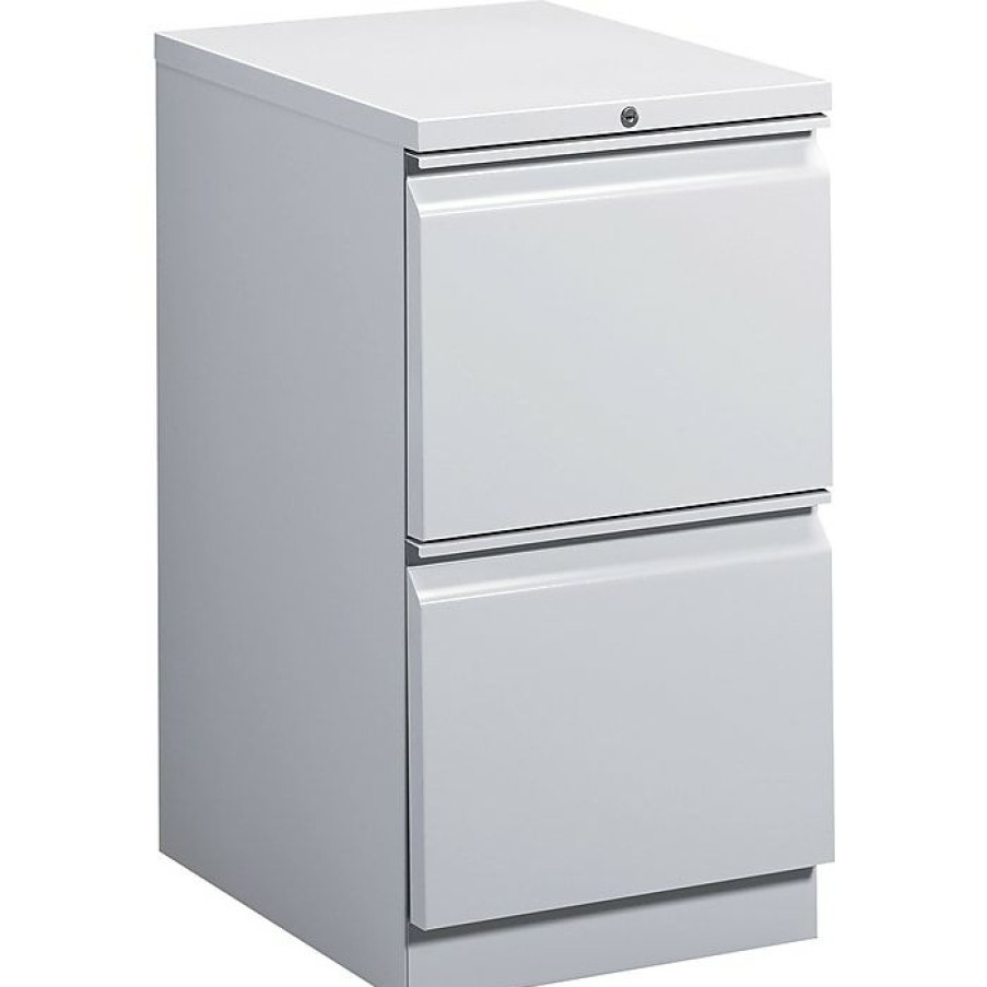 * Hon Brigade Mobile Pedestal, File/File, Light Grey, 19-7/8 D