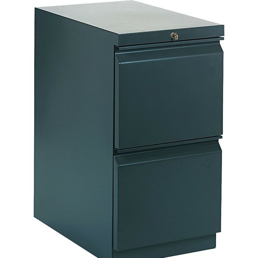 * Hon Brigade 2 Drawer Mobile/Pedestal File, Charcoal, Letter, 15"W (H33823Rs)