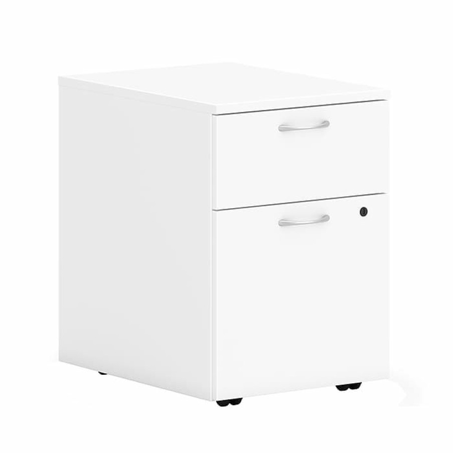 * Hon Mod 2-Drawer Vertical File Cabinet, Letter/Legal, Simply White, 20 (Hlplpmbflpw1)